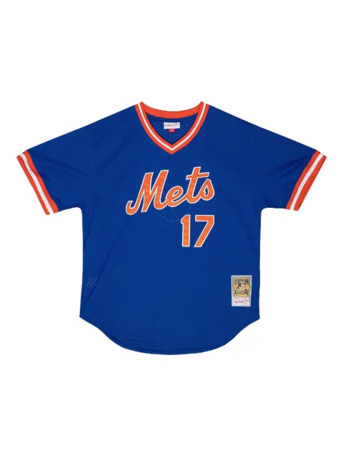 Mitchell & Ness MLB Mets 1986 Keith Hernandez T-shirt Blue ABPJ3009NYM86KHE