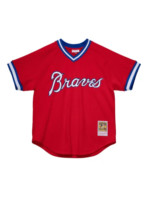 Mitchell & Ness MLB Braves 1980 Dale Murphy T-shirt Red ABPJ3074ABR80DMUSCAR