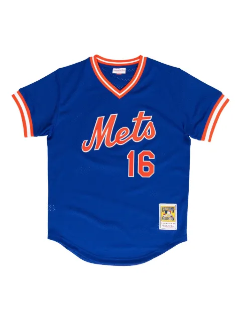 Mitchell & Ness MLB Mets 1986 Dwight Gooden T-shirt Blue ABPJ3054NYM86DGO
