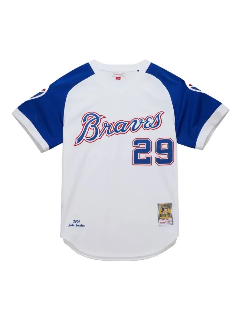 Mitchell & Ness MLB Braves 2004 John Smoltz T-shirt White AJY17189ABR04JSMWHIT