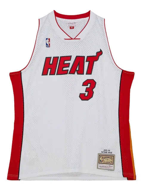 Mitchell & Ness x NBA Dwyane Wade Miami Heat 2005-06 jersey White SMJY5560MHE05DWAWHIT