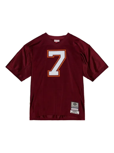 Mitchell & Ness NCAA Virginia Tech Hokies 2000 Michael Vick T-shirt Red AJY56259VTE00MVCMARO