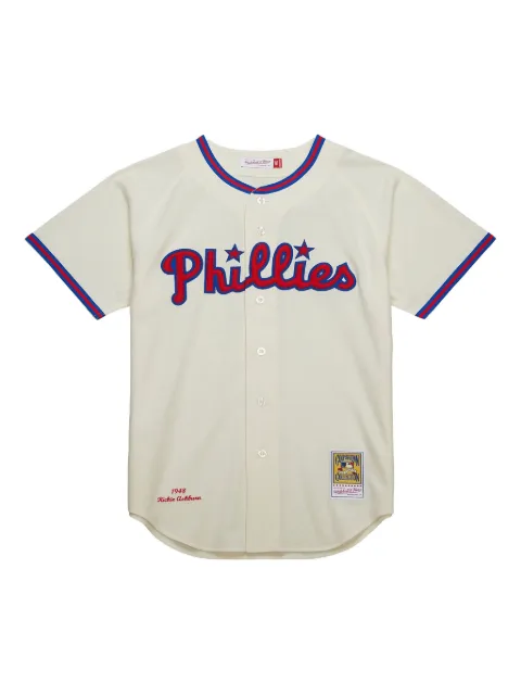 Mitchell & Ness MLB Phillies 1948 Richie Ashburn shirt Neutrals AJY27648PPH48RASCREA
