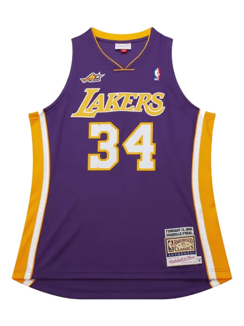 Mitchell & Ness x NBA Los Angeles Lakers 2000 Shaquille O'Neal jersey Purple JY10733LALPURP