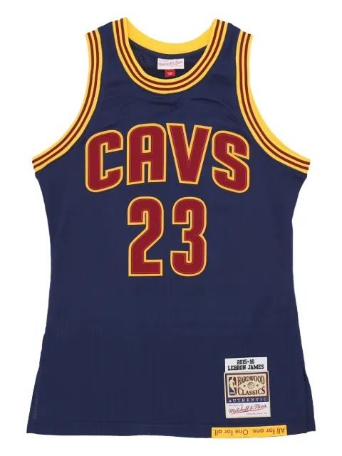 Mitchell & Ness NBA Cavaliers 2015 Lebron James tank top Blue AJY47095CCA15LJAASBL