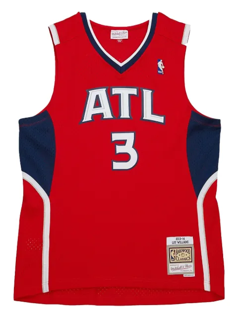 Mitchell & Ness Lou Williams Atlanta Hawks 2013-14 jersey Red SMJY5662AHA13LWMRED1