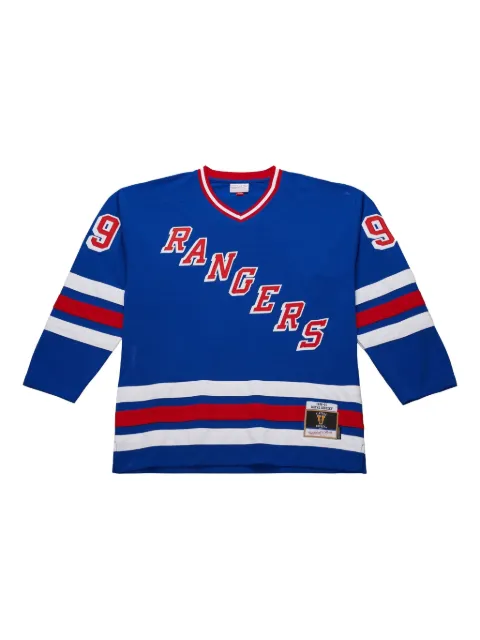 Mitchell & Ness x NHL New York Rangers 1996-97 Wayne Gretzky T-shirt Blue JY8989NYAROYA