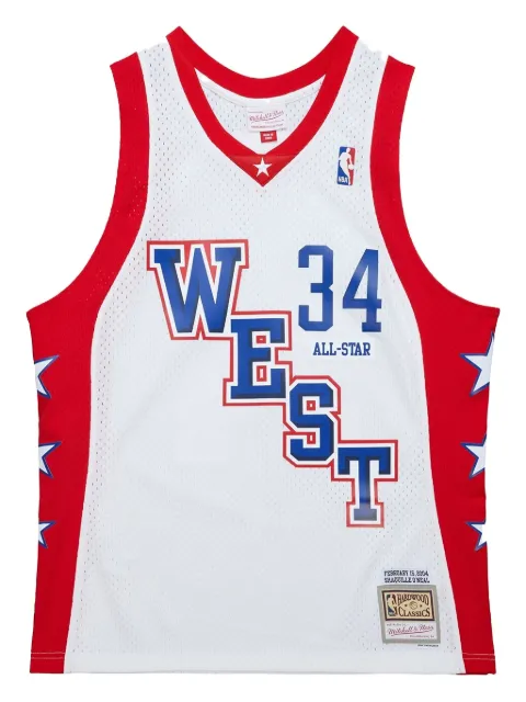 Mitchell & Ness Shaquille O'Neal 2004 NBA All-Star Game jersey White SMJY7085ASW04SONWHIT