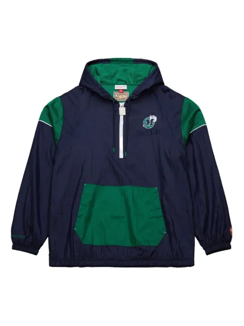 Mitchell & Ness Dallas Mavericks Team OG 3.0 half-zip jacket Blue JK8084DMANAVY