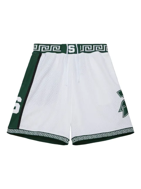Mitchell & Ness NCAA Mich State 1999 shorts White ASHR7829MSU99PPPWHIT