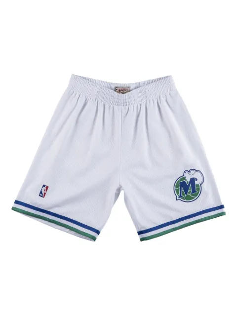 Mitchell & Ness x NBA Mavericks 1998 shorts White SMSHCP19227DMAWHIT98
