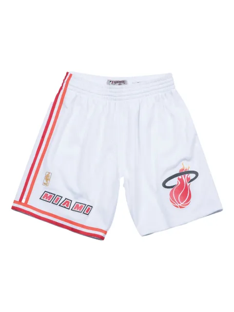 Mitchell & Ness Miami Heat's swingman shorts White SMSHGS18238MHEWHIT96