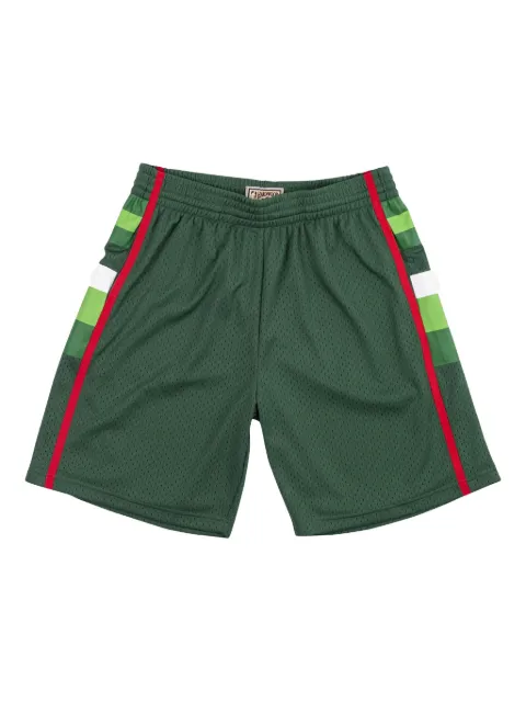Mitchell & Ness Milwaukee Bucks swingman shorts Green SMSHGS18031MBUDKGN83