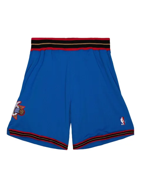 Mitchell & Ness Philadelphia 76ers Royal 1999-00 Alternate Authentic Basketball shorts Blue ASHRGS18130P76ROYA99