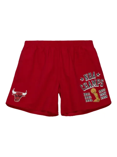 Mitchell & Ness Chicago Bulls 6x Champions Heritage shorts Red PSHR5404CBUYYPPPSCAR