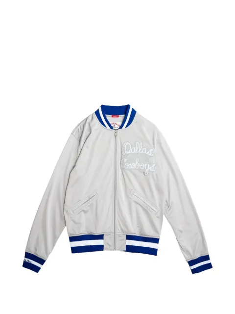 Mitchell & Ness NFL Dallas Cowboys authentic lightweight jacket Grey AWJKSB19098DCOSILV67