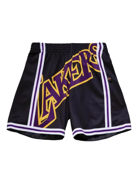 Mitchell & Ness NBA Lakers graphic shorts Black SHORBW19147LALMTBK