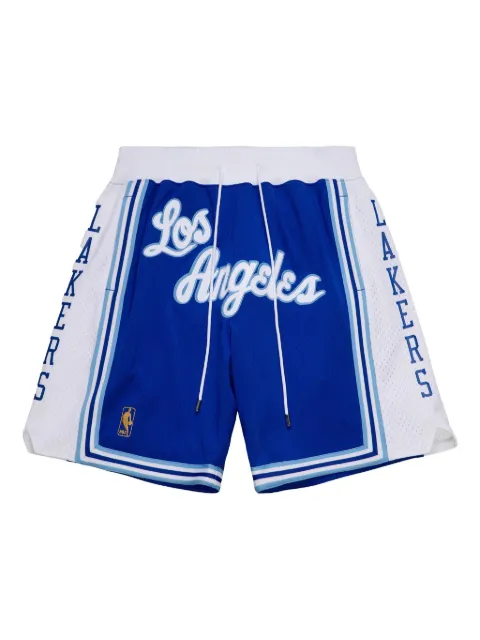 Mitchell & Ness hardwood classics shorts Blue SHORMO20275LALWHBL96