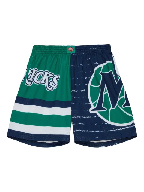 Mitchell & Ness Dallas Mavericks Jumbotron 3.0 shorts Green PSHR4984DMAYYPPPMTWH