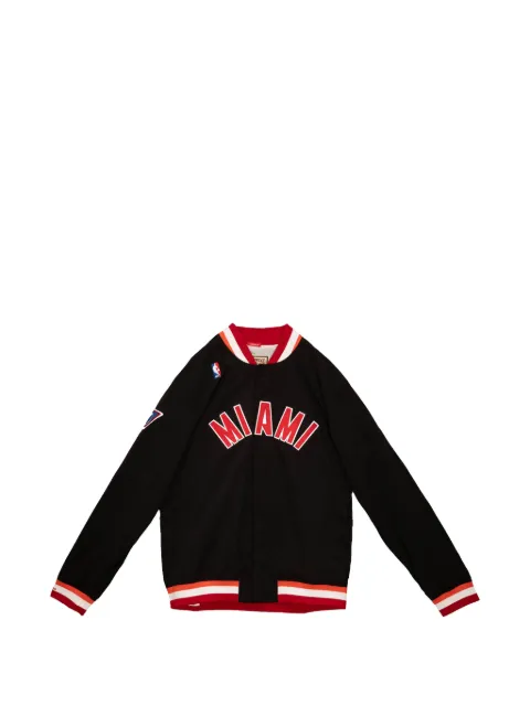 Mitchell & Ness appliquéd lightweight jacket Black AWJKAC19189MHEBLCK96