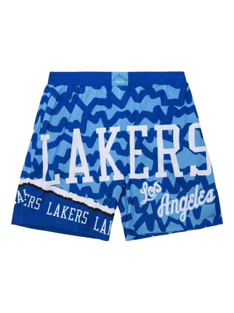 Mitchell & Ness Los Angeles Lakers Jumbotron 2.0 shorts Blue PSHR1220LALYYPPPLBBL