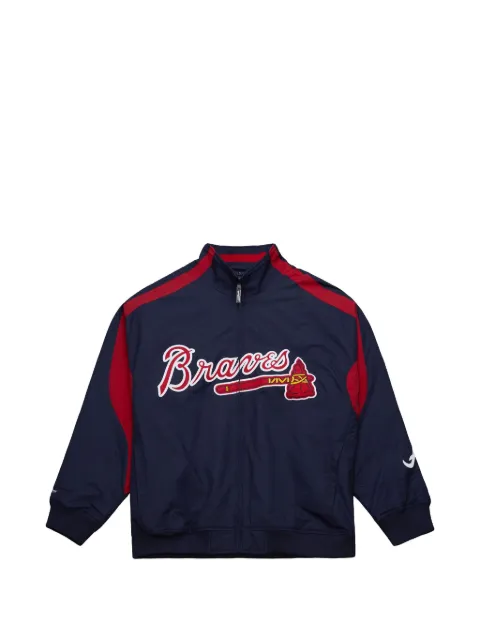 Mitchell & Ness MLB 2005 Atlanta Braves Cooperstown zip-up jacket Blue JK10811ABRNAVY
