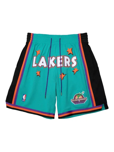 Mitchell & Ness NBA Lakers 1995 rookie drawstring shorts Blue SHORDL20015LALTEAL95