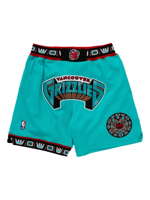 Mitchell & Ness x Just Don NBA Vancouver Grizzlies 1995-1996 Authentic shorts Blue PFSW7546VGRYYPPPGRTL