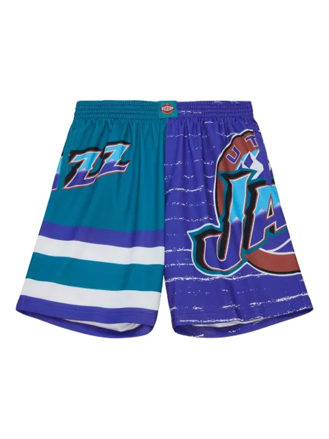 Mitchell & Ness Utah Jazz Jumbotron 3.0 shorts Blue PSHR4984UJAYYPPPMTWH