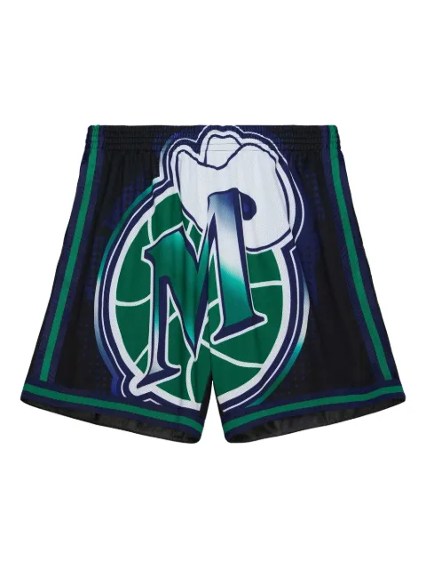 Mitchell & Ness Dallas Mavericks Big Face shorts Black PSHR5906DMAYYPPP