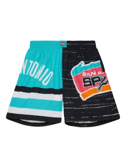 Mitchell & Ness San Antonio Spurs Jumbotron 2.0 shorts Black PSHR4984SASYYPPP