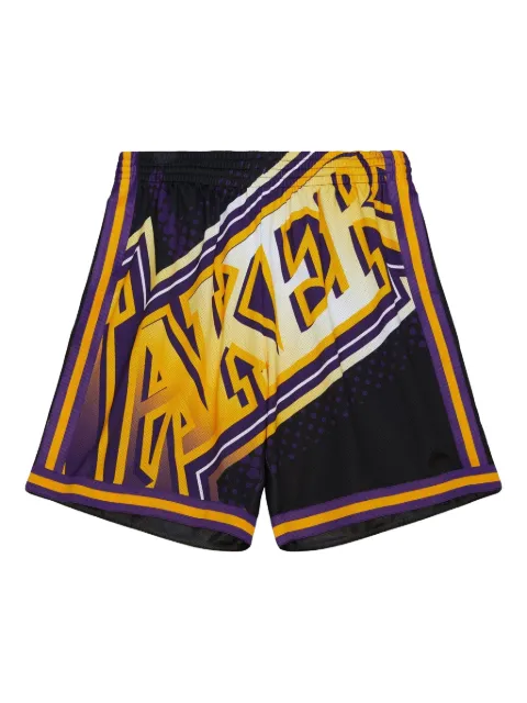 Mitchell & Ness Los Angeles Lakers Big Face 7.0 shorts Black PSHR5906LALYYPPPBLCK