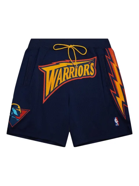 Mitchell & Ness x Just Don Golden State Warriors Authentic shorts Blue PFSW7546GSWYYPPPNYYW