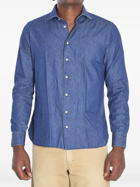 BORRIELLO NAPOLI Marechiaro denim shirt Blue 90951MARECHIARO