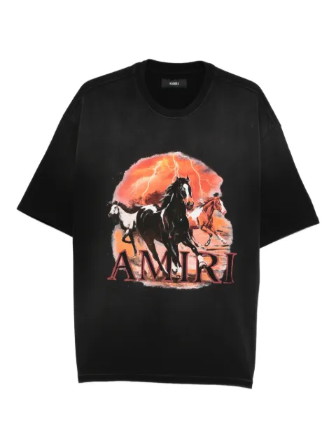AMIRI plains oversized T-shirt Black AMTOJR1022