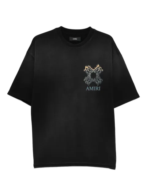 AMIRI MA Quad flames oversized T-shirt Black AMTOJR1112