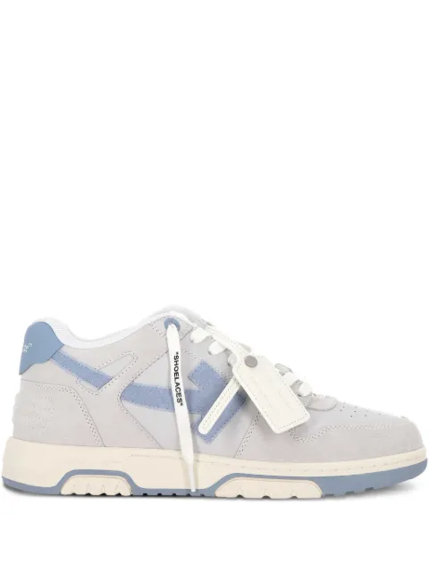 Off-White Out of Office suede sneakers Grey OMIA189F25LEA0050642
