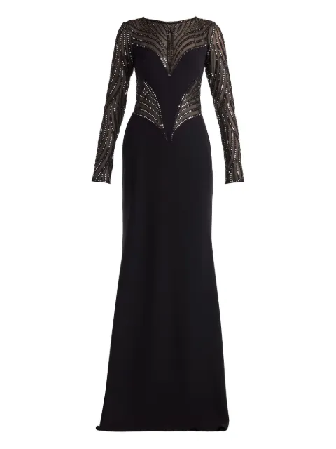 Tadashi Shoji sequin-embellished maxi dress Black CIO25644L