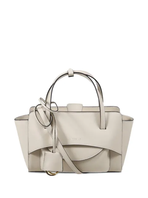 HIDESINS logo-debossed tote bag Neutrals FL13TR1183