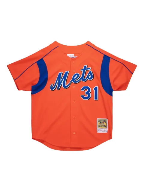 Mitchell & Ness Mike Piazza New York Mets 2004 shirt Orange ABBFGS19066NYMDKOR04MPI