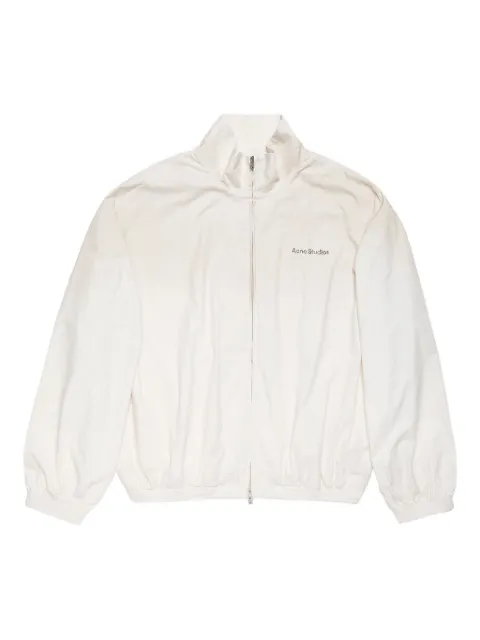 Acne Studios washed logo jacket White B90863