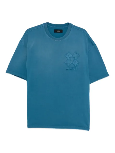 AMIRI MA Quad oversized T-shirt Blue AMTOJR1029