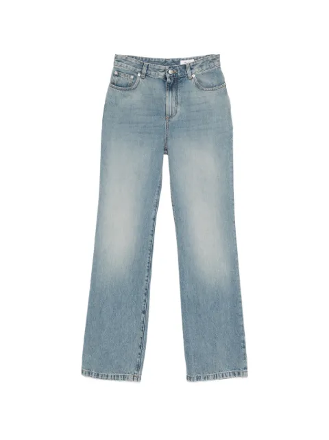 Alexander McQueen straight-leg cotton jeans Blue 854456QMAD0