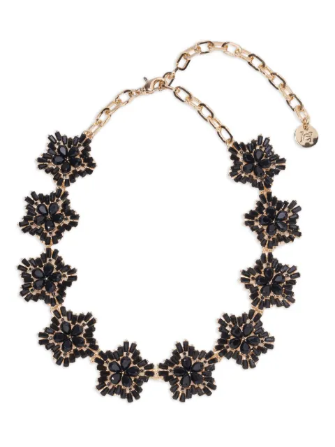 Carolina Herrera crystal snowflake necklace Gold C2636N401MET