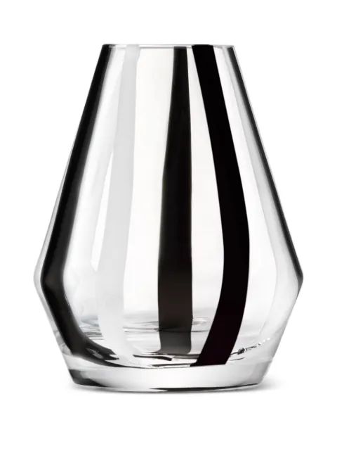 LSA International Stripe vase (14cm x 11cm) White G179614321