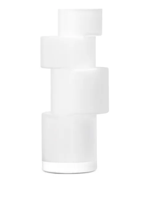 LSA International Tier vase (35cm x 15cm) White G172935391