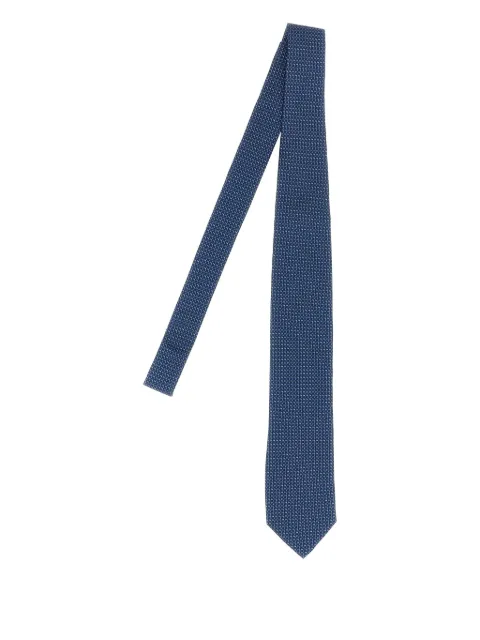 Pal Zileri patterned silk tie Blue 9B300V10RT90006