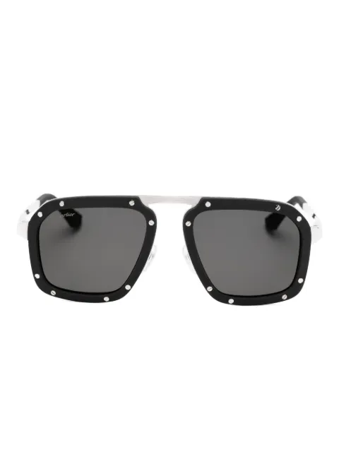 Cartier Eyewear square-frame sunglasses Black CT0573S