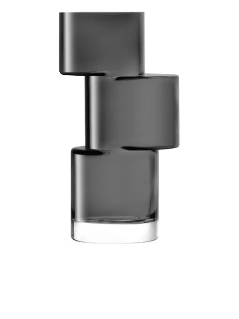 LSA International Tier vase (26cm x 14cm) Grey G172826970