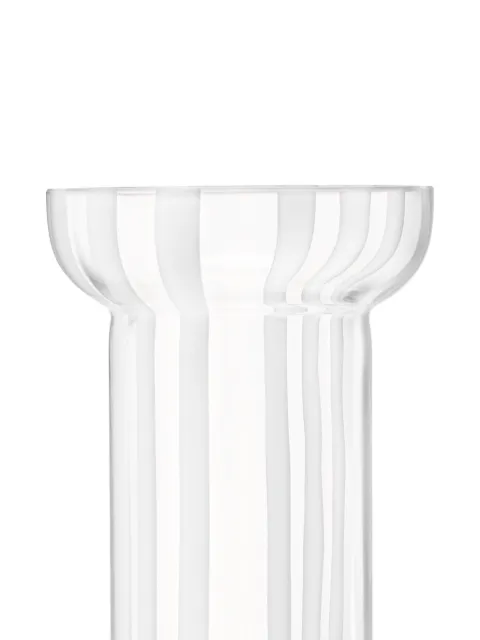 LSA International Striped vase (31.5cm x 14cm) White G180032321